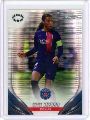 2023-24 TOPPS CHROME WOMENS UEFA CHAMPIONS LEAGUE PULSAR GRACE GEYORO #8