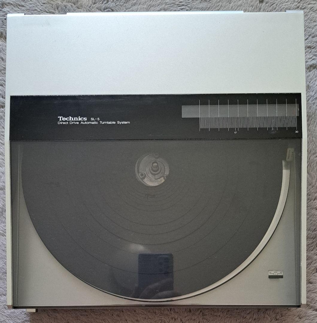 Technics SL-5 Linear Tracking Direct Drive Turntable Tested w