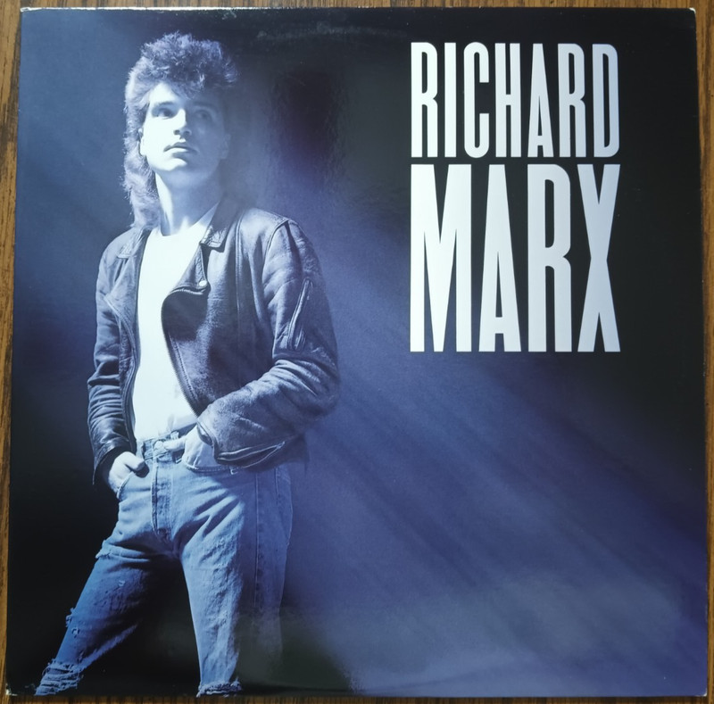 RICHARD MARX - Self Titled 1987 Vinyl LP Manhattan Records R 134073 Club Press
