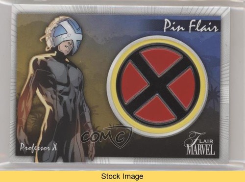 2023 Flair Marvel Pin Flair Professor X #PFM16 LESEN 08y3
