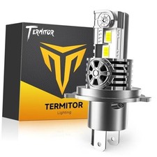 Latest H4/9003/HB2 Bulb for Motorcycle Hi/Low Beam, 25,000LM 800 Super MC H4