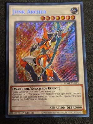 X1 Junk Archer - BLMR-EN073 - Secret Rare - 1st Edition Near Mint, English