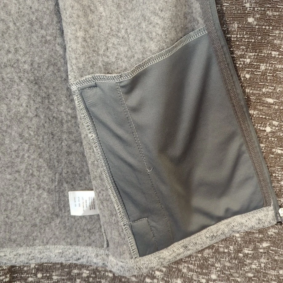 Chaleco Vanderbilt University Business Vantage gris cremallera completa para mujer mediano Foto 4 de 4