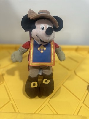 Disney Mickey Mouse Three Musketeers Plush Toy Small 6-14 in