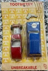 Vintage TootsieToy Unbreakable Toy Car Set - Unopened - 10 1/2” high