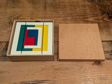 Vitra Design Museum Willy Guhl Play Furniture Puzzle Set 2000 Wood Box