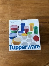 Tupperware 24 pc Kid Feeding Set Tumblers Sipper Seals Bowls Vintage RARE - NEW