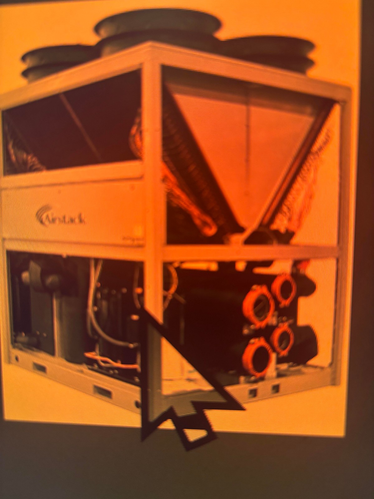 Multistack Module Lot of 4 MultiStack ASP030X 30-Ton Air-Cooled Modular Chiller Modules ...