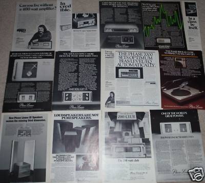 Phase Linear Ads, Reviews Archive on CD,700,400,Carver, Phase Linear, Sunfire