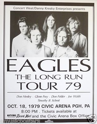 FAREWELL TO EAGLES ポスター 1971-1982 イーグルス／A1ポスター FAREWELL TO EAGLES 1971-1982
