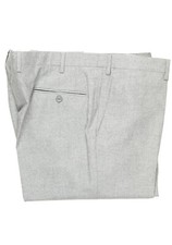 New Brioni Light Gray Megeve Slim Trousers Size 56 / 40 U.S. In Wool Pants