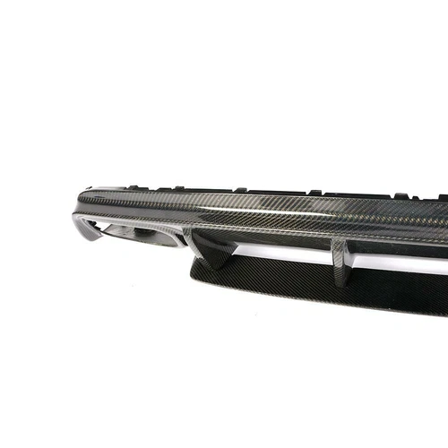 For Mercedes-Benz 2013-18 W176 A45 REAL Carbon Fiber Rear Bumper Diffuser Lip - Picture 8 of 12