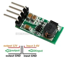 DC 3.3V 3.7V 5V 6V to 12V Step-up Power Supply Boost Voltage Regulator Converter