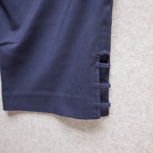 Christopher & Banks Signature Slimming Capri Pants Size 14 Pull On Blue Pockets - Picture 2 of 17