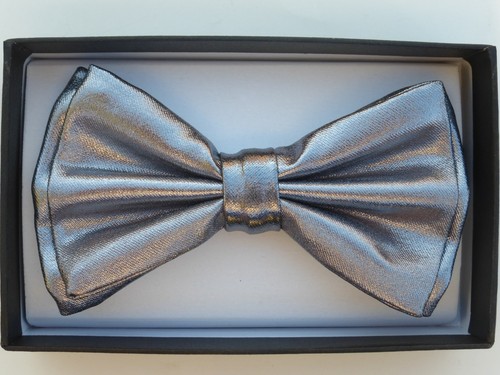 Metallic Sparkly Glitter SUSPENDER and BOW TIE Matching SET Tuxedo US SELLER - Picture 6 of 19