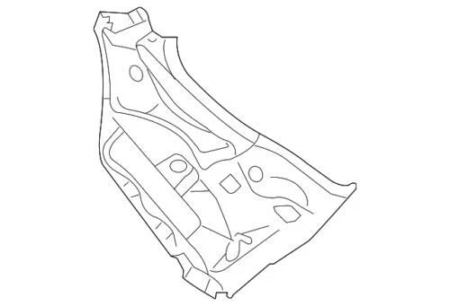 Genuine Nissan Tail Light Pocket 78140-JB130