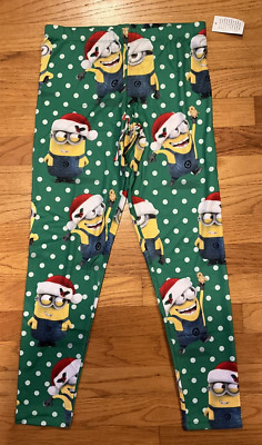 Despicable Me Minions Youth Girl's Size Small (S) Pajama Sleepwear Pants NWT