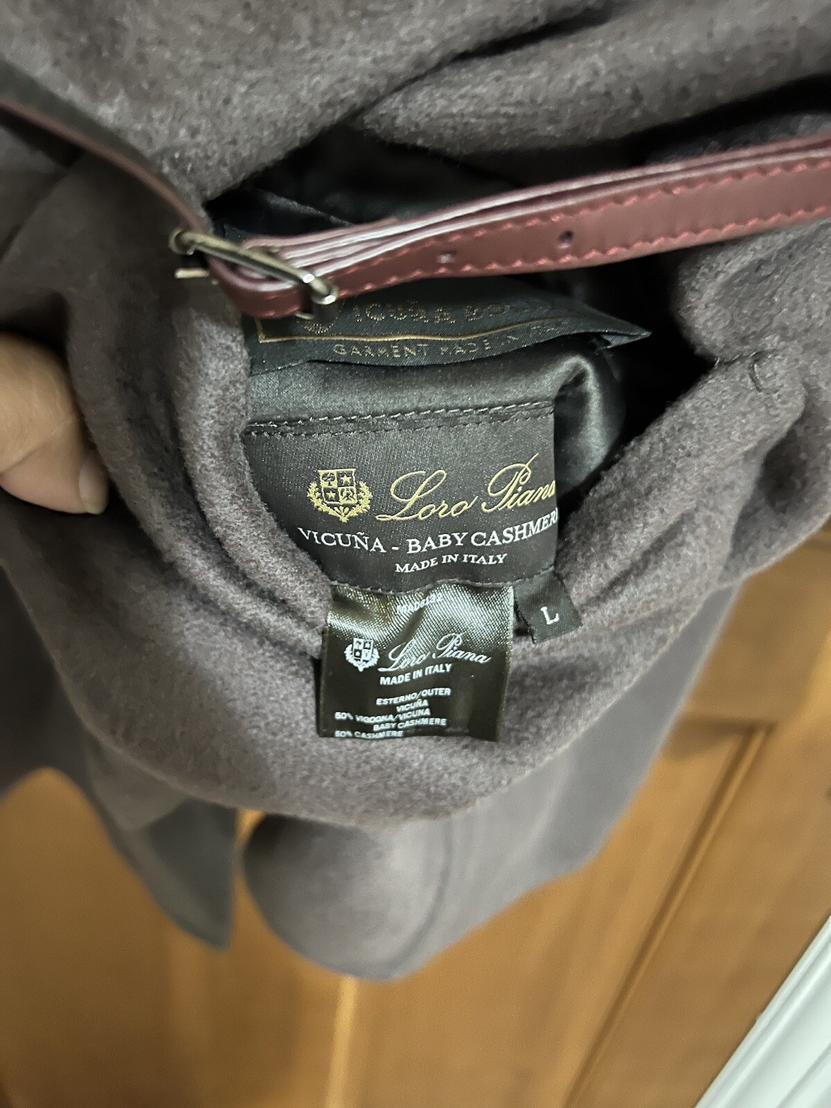 Loro Piana coat/jacket outerwear Vicuña Brand New With Tags Large image 7