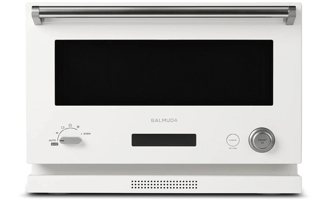 BALMUDA The Range K04A-WH White Oven AC100V Flat Interior 18L From Japan