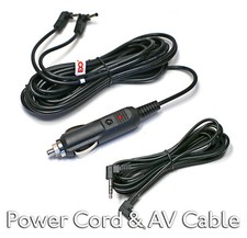 3.5mm AV Cable Car Power Cord for Philips Dual Screen Portable DVD player Ly-02