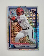 2024 Bowman Chrome Mega Dylan Crews 1st Bowman Mojo Refractor NATIONALS BCP-23