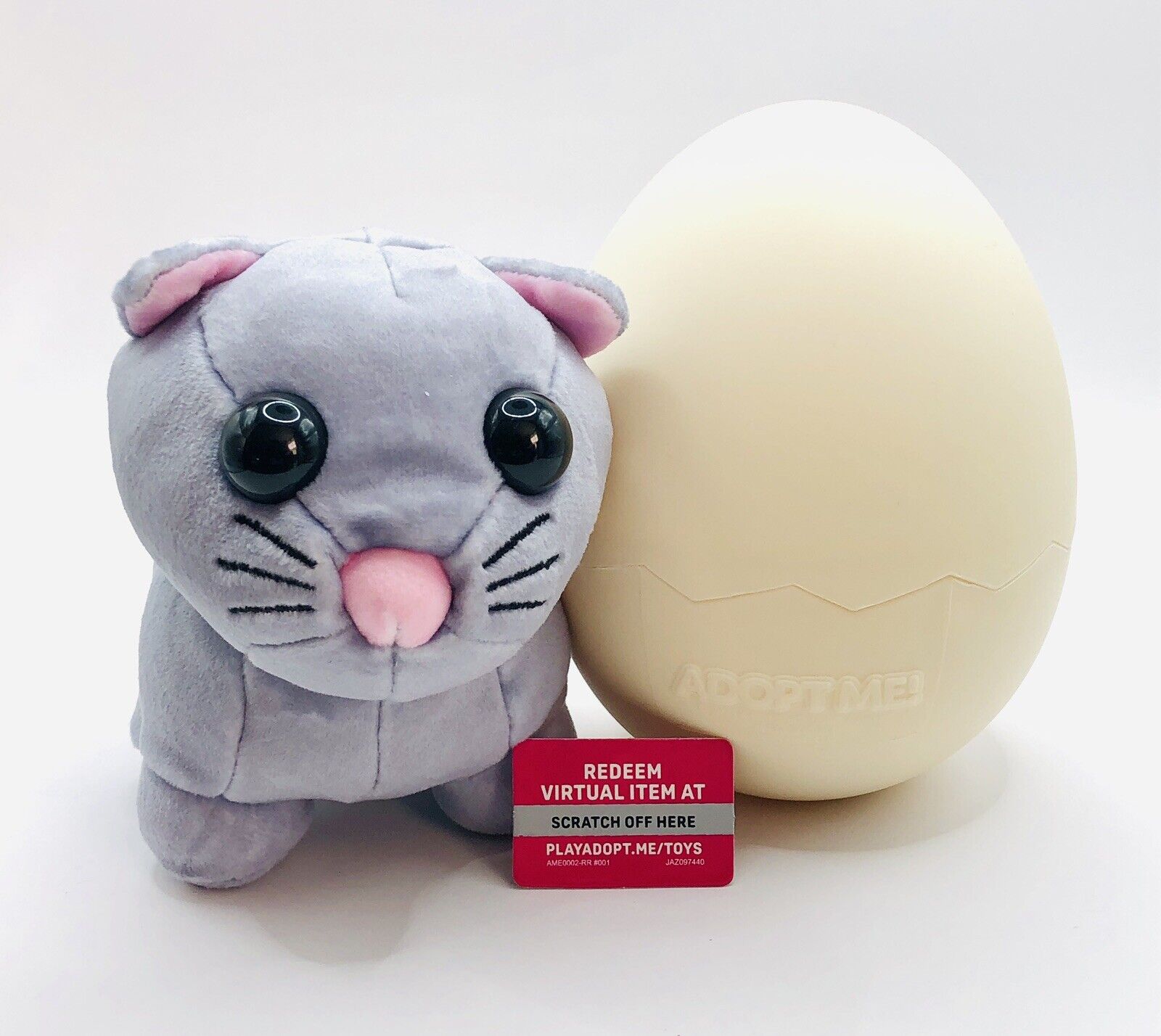 Adopt Me Egg Roblox Surprise Plush Pets Uncommon Rock w/ Item Code b