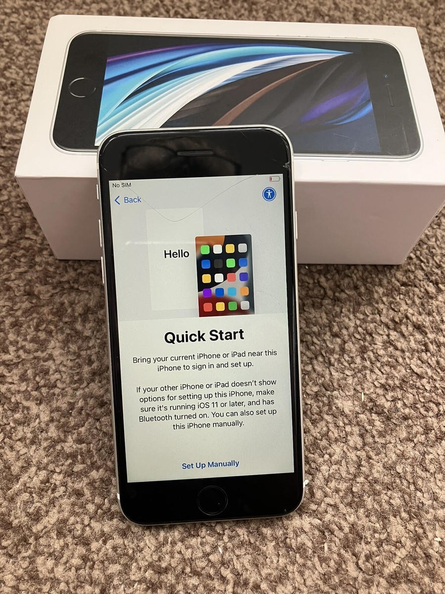 Apple iPhone SE - 64GB - Silver (Vodafone) A1723 (CDMA + GSM