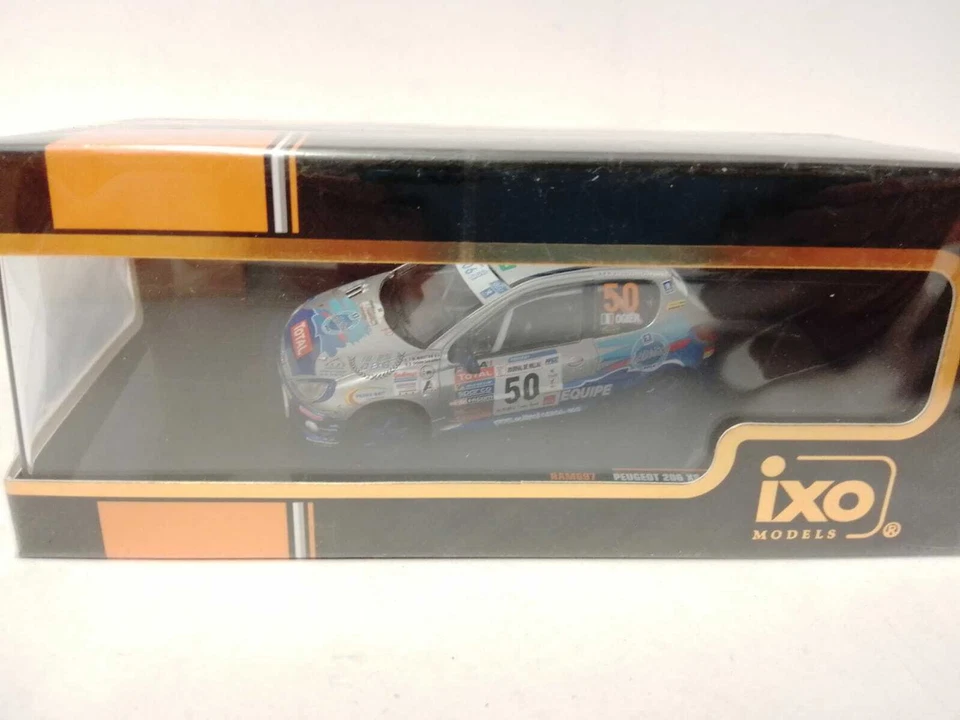 IXO Peugeot 206 XS #50 Ogier Rallye Terre des Cardabelles 2006 1/43 RAM697 - Immagine 2 di 3