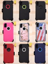 Shockproof Hard Case Cover For Apple iPhone X XS XR Max 10 with Belt Clip 