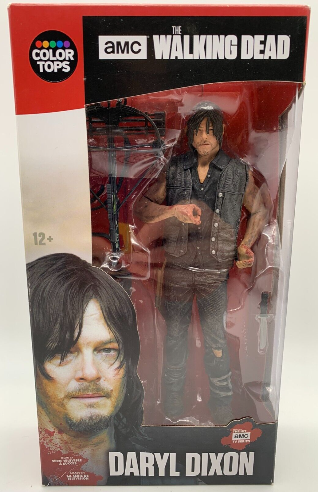 Todd Mcfarlane Walking Dead Color Tops #6 - Daryl Dixon Figure New | eBay