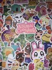 lot of 100 unique animal crossing stickers nintendo switch perf laptops teachers