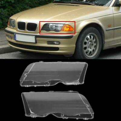 Klar Scheinwerferglas Streuscheibe Fit Für BMW 3er E46 1998-2001