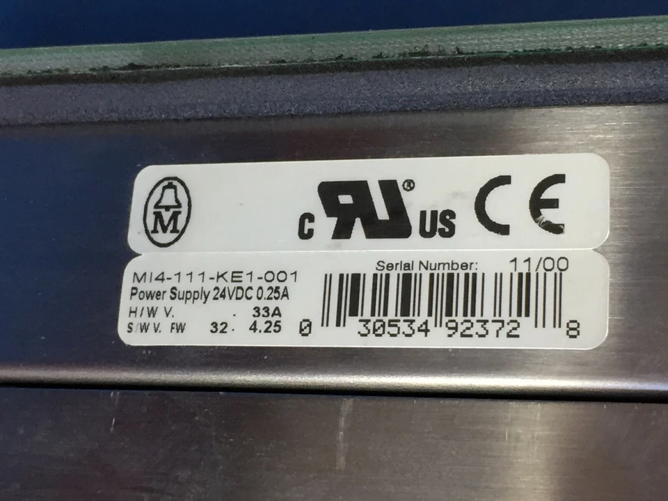 PAINEL DO OPERADOR AGILENT MI4-111-KE1-001 - Imagem 2 de 4