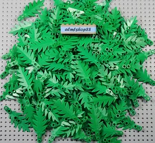 LEGO - Palm Leaves 8x3 Small Green - Plant Tree Jungle Forest Foliage Lot Leaf 