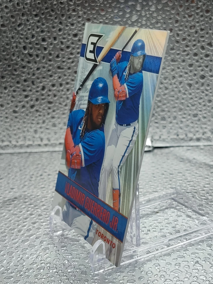 Vladimir Guerrero Jr. 2022 Panini Chronicles Essentials Refractor #19 Blue Jays - Image 3 of 4