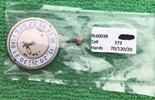 Ronda RL 6003B Quartz Movement, 3 Hand, Date, NOS