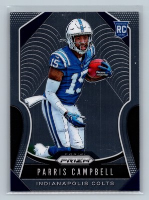 2019Panini Prizm Parris Campbell Rookie #347 Indianapolis Colts