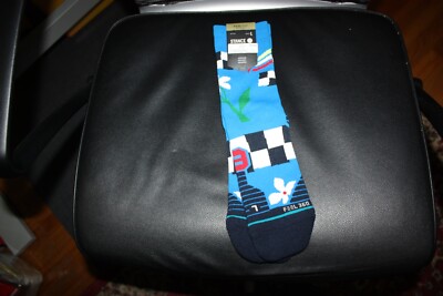 Brand NEW Stance Feel 360 Performance Brickyard Crew Socks Men Large 9-13
