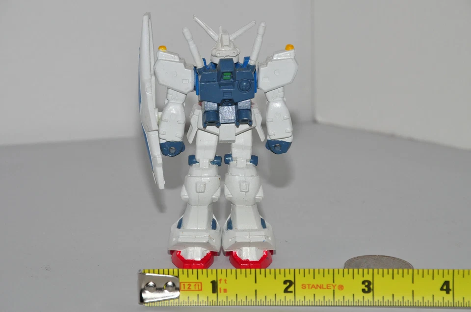 Gundam Mobile Suit GP-01 0083 Stardust Memory - Figura de PVC de goma de 4" de alto Foto 3 de 4