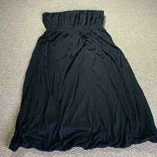 Banana Republic Dress Size 8 Black Silk Halter LBD Party Formal Date Night Sexy