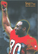 SELECT Jerry Rice  49ERS MVSU Delta-Devils HOF