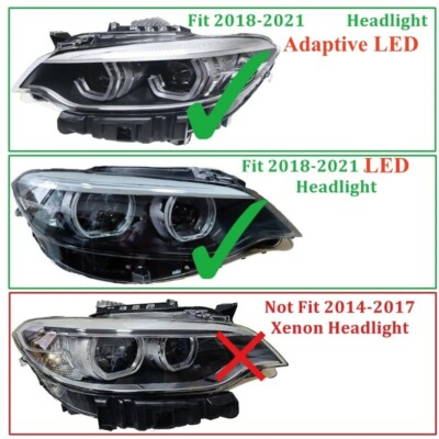Tagfahrlicht F22 F23 Scheinwerfer Modul Für BMW 2er F22 F23 F87 - Tagfahrlicht Rechts 63117494852 Tagfahrlicht Modul BMW 2 Series F22 F23 F87 M2 2017-2021 Rechts