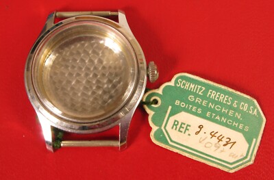 VINTAGE SWISS Schmitz Frères & Cie WATCH CASE PART NOS RARE !!