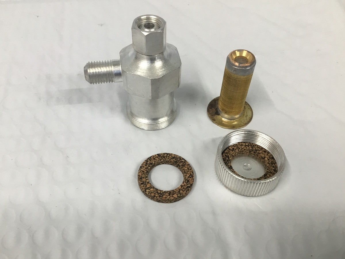 Harley Linkert 3623-41M Knucklehead UL WLA Gas Fuel Line Strainer
