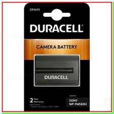 Batteria Ricaricabile DURACELL DR9695 = SONY NP-FM500H x SONY Alpha A700 SLT-A99