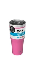 Zak Black Insulated Tumbler 30oz Pink