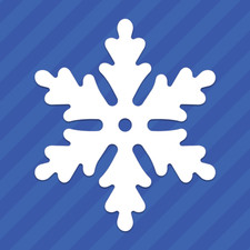 Snowflake Vinyl Decal Sticker