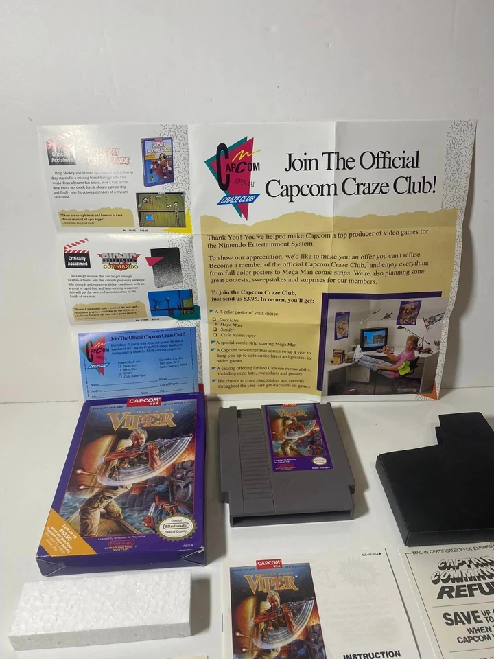 Code Name: Viper (Nintendo Entertainment System, 1990) - COMPLETE - Image 4 of 4