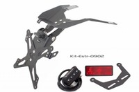 Set Nummernschildhalter Licht Kennzeichen Reflektor Evotech FüR KTM 690 Smc