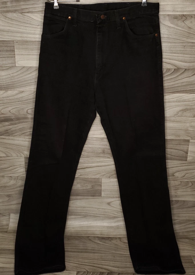 Vtg Lot of 4 Wrangler Cowboy Cut Original/Slim Bootcut Western Jeans 35x36 USA - Image 2 of 4